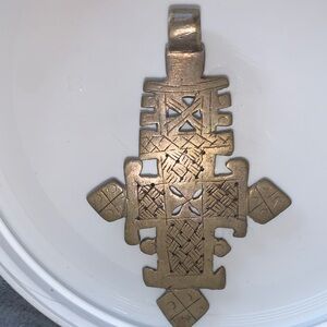 Vintage Cross.  Unknown if African, Ethiopian or Celtic